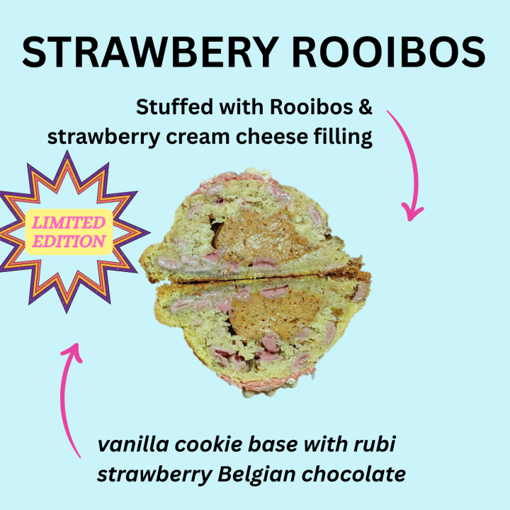Strawberry Rooibos (stuffed)